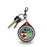 SASKATCHEWAN PATCH EMBROIDERED KEYCHAIN