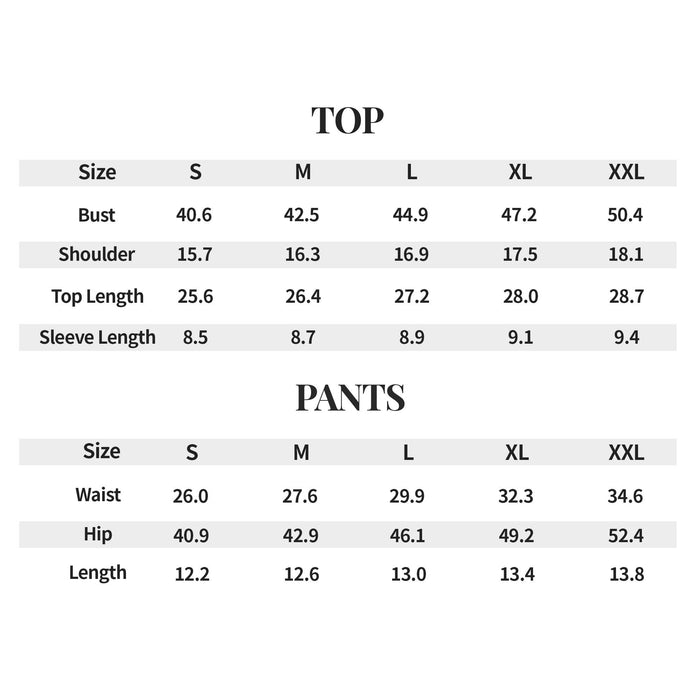 Bamboo Viscose Short-Sleeved Spring & Summer Pajamas Set