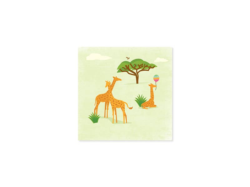 Giraffe Mini-Pop Up Card