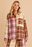 MULTICOLOR PLAID BUTTON DOWN TOP