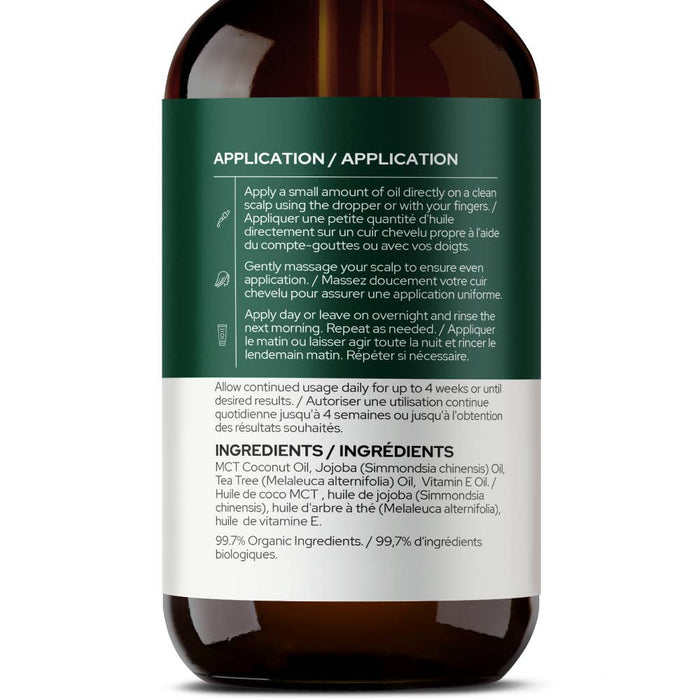 Tea Tree Hair Oil for Hair & Scalp - 4oz / 120mL