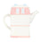 Pastel House Shaped Teapot