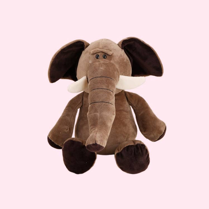 10" Elephant Plush - Forest Collection