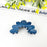 Elegant Blue Wave Hair Clip