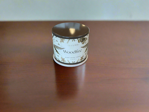 Candle Demi Vanity Tin Woodfire