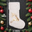Luxurious Plush Gold Sequin Christmas Stockings