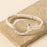 Hammered Circle Bangle Bracelet