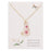 Floral Friend Gold Cat Dried Flower Necklace