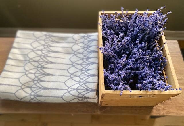 Dried English Lavender Bouquets - Deep Purple