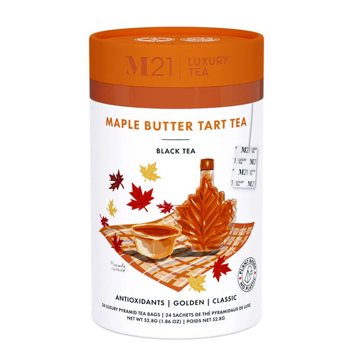Maple Butter Tart Luxury Tea – 24 Pyramid Bags