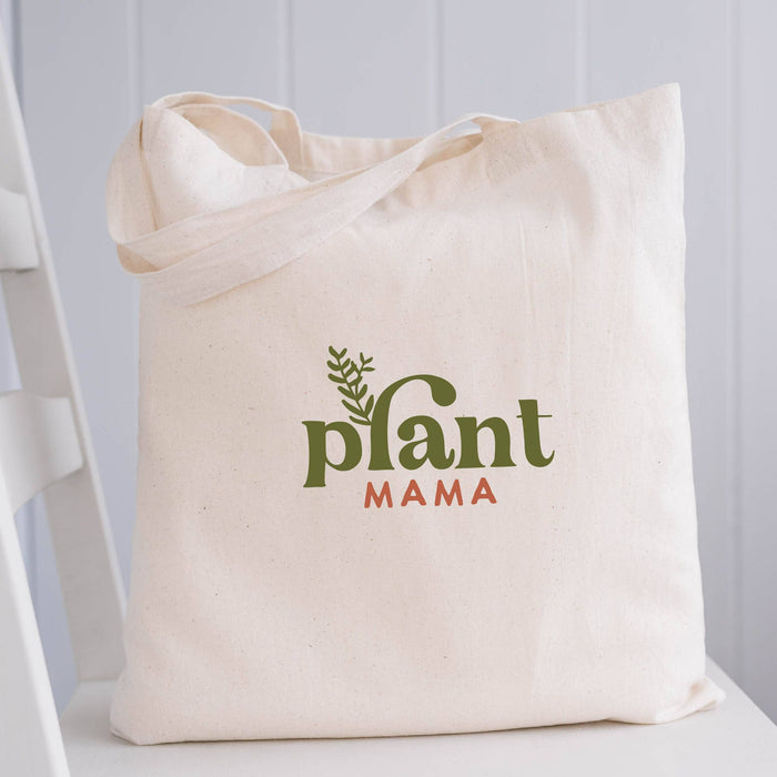 Plant Mama Canvas Tote Bag