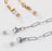 18K Gold PVD Stainless Steel Paperclip Sunglass Chain