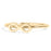 18k Gold PVD Coated Stainless Steel Symbol Stacking Rings
