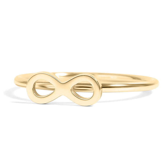 18k Gold PVD Coated Stainless Steel Symbol Stacking Rings