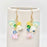 Glazed Flowers Dangle Earrings