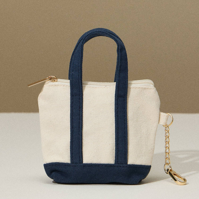 EcoCharm Cotton Key Charm Coin Purse Mini