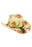Floral Print Raffia Straw Cowboy Hat