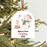 Baby's First Christmas Ornament 2025 | Snowman & Bird Arch