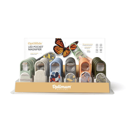 Optimum Optical OptiSlide™ LED Pocket Magnifier