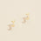 Initial Metal Stud Earrings 16 Assorted Pack