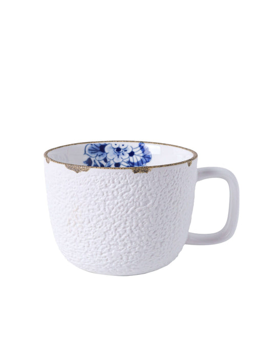 Blue Blossom mug with handle