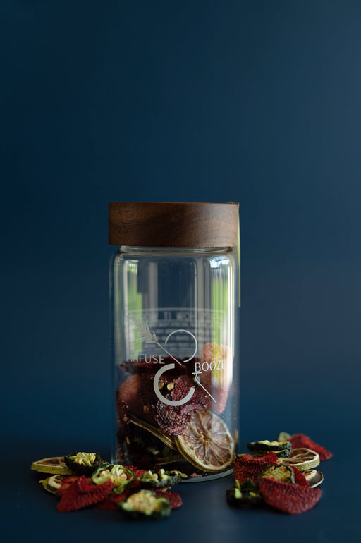 Berry Lime Jalapeno cocktail infusion