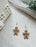 Gingerbread Hoops | Polymer Clay Earrings 