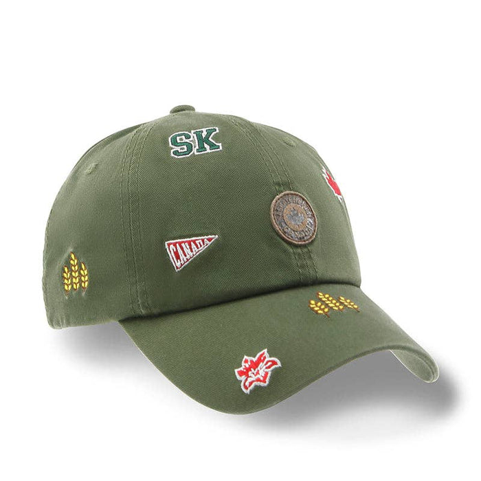Saskatchewan Icons All-Over Cotton Cap