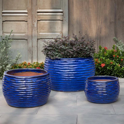Montauk Planter Riviera Blue