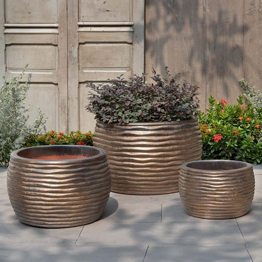Montauk Planter Bronze
