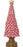 Tree Vintage Pink with Star and Bows 36 cm