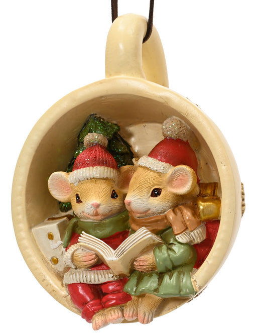 Orn Two Mice in a Cup Reading