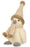 Beige Penguin with Tan & White Toque & Scarf