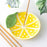 Lemon Slice Ceramic Incense Holder Plate
