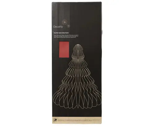 Paper Folding Tree Red 48x 60cm
