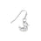 Silver Rubber Duck Earrings