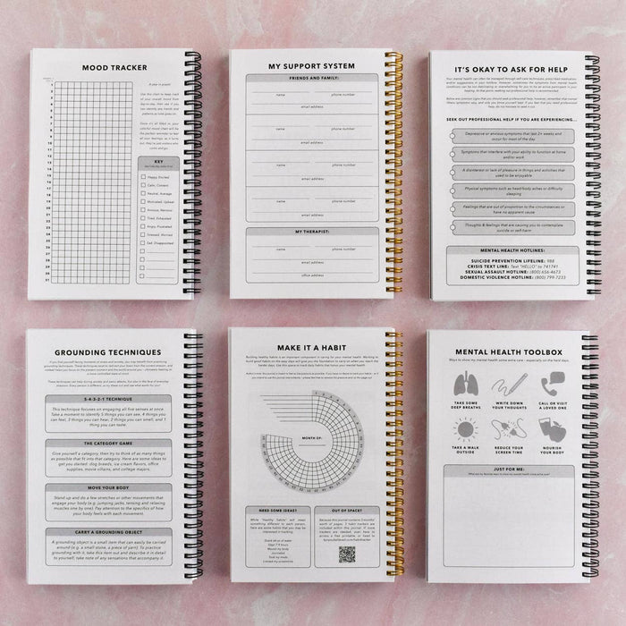 Water Yourself Mental Health Journal