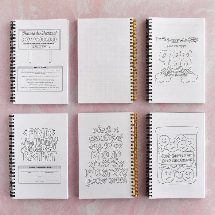 Water Yourself Mental Health Journal