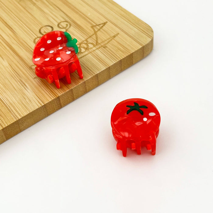 0.8'' Mini Cute Fruit Hair Claw Clip