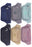 Matte Nylon Multi-compartment Belt Bag Fanny Pack