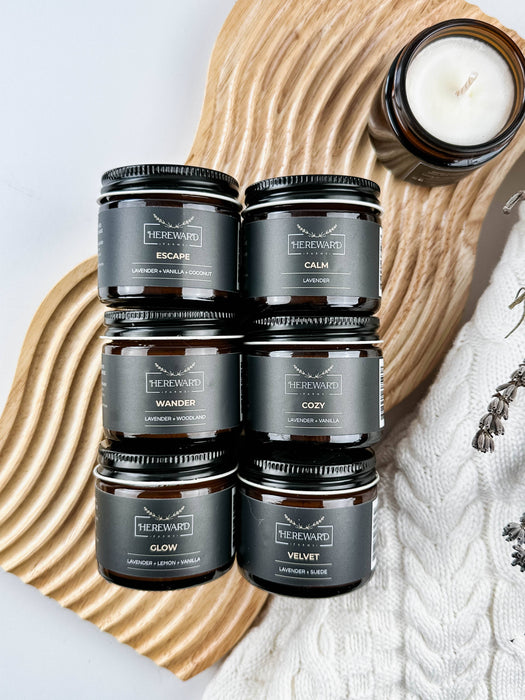 Soy Candle | Escape (Lavender + Coconut + Vanilla)