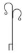 Lawn Hook Double 7'4" Black