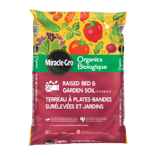 Miracle Gro Organic raised bed & Garden Soil 42L