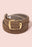 Faux Leather Braided Belt
