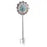Spinner Dahlia 84" Copper