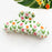 Tulip Oval Hair Claw Clip, Elegant Floral Hair Clip