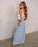 Wide-Leg Denim Overalls