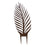 Trellis palm tropic leaf 8.5" x22"