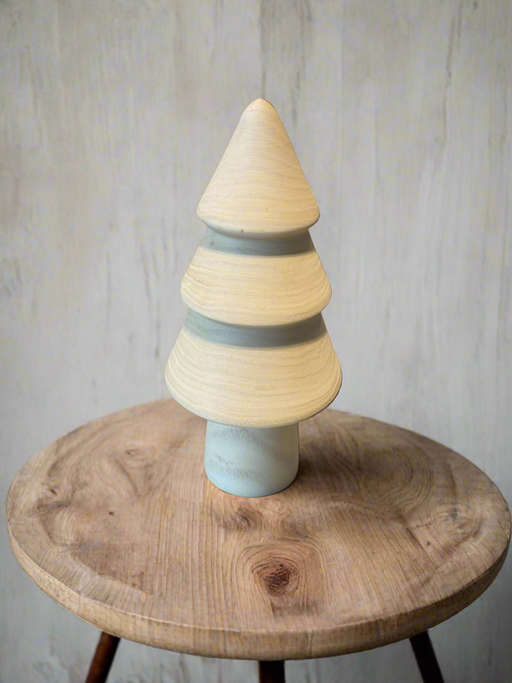 wooden tree 7"