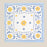 Flower Pattern Bandana Scarf
